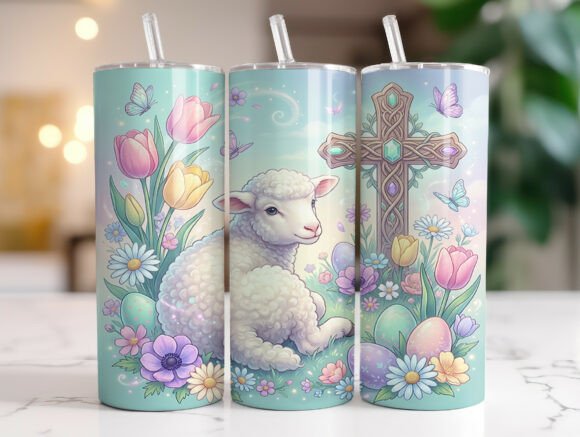 Christian Easter He Is Risen Tumbler PNG for Tumbler Wraps