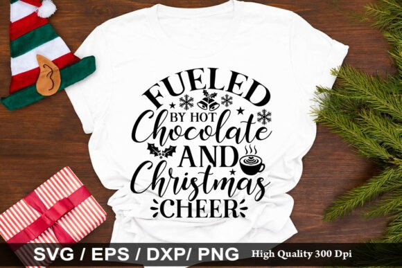 Fueled by Hot Chocolate and Christmas Illustrations