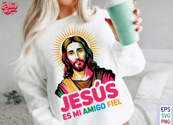 Jesús Es Mi Amigo Fiel PNG for Crafts