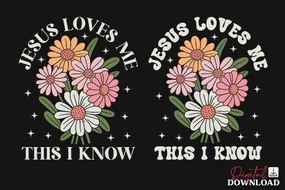 Jesus Loves Me SVG