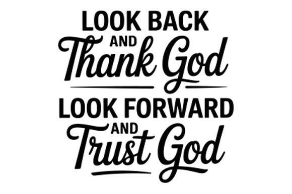 Look Back and Thank God Crafts