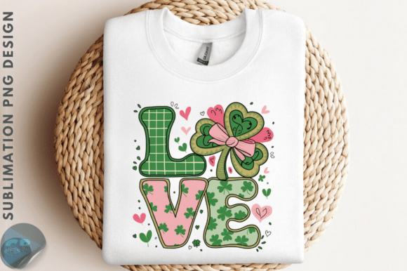 St Patrick’s Day PNG & Love PNG Illustrations