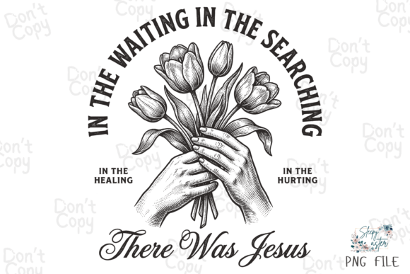 There Was Jesus, Christian, Waiting PNG Illustrations